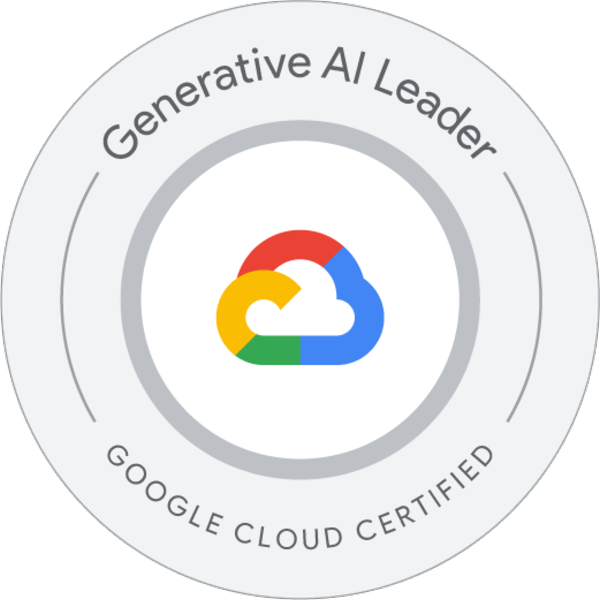 Google Cloud Generative AI Leader certification