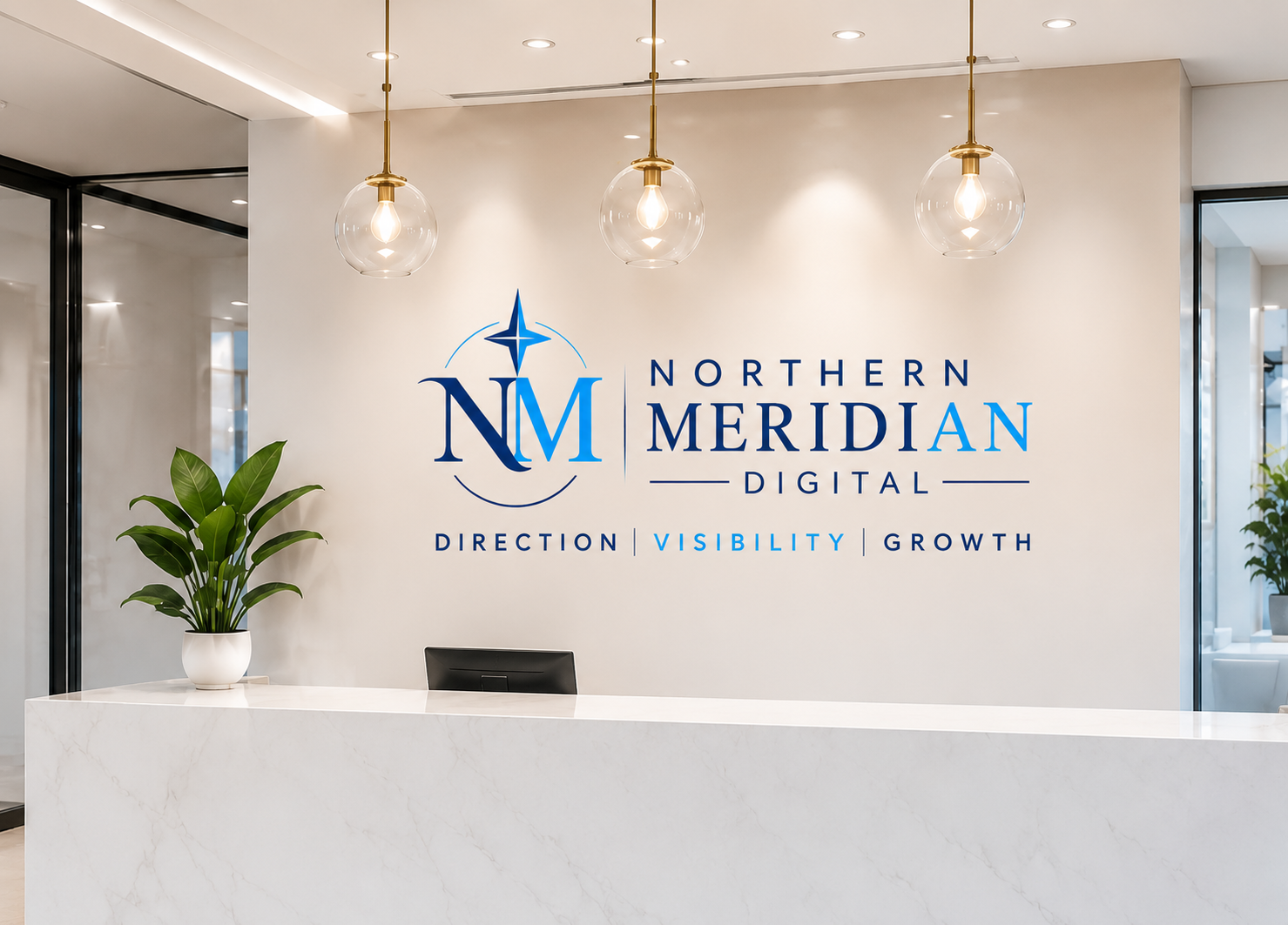 Northern Meridian Digital reception area